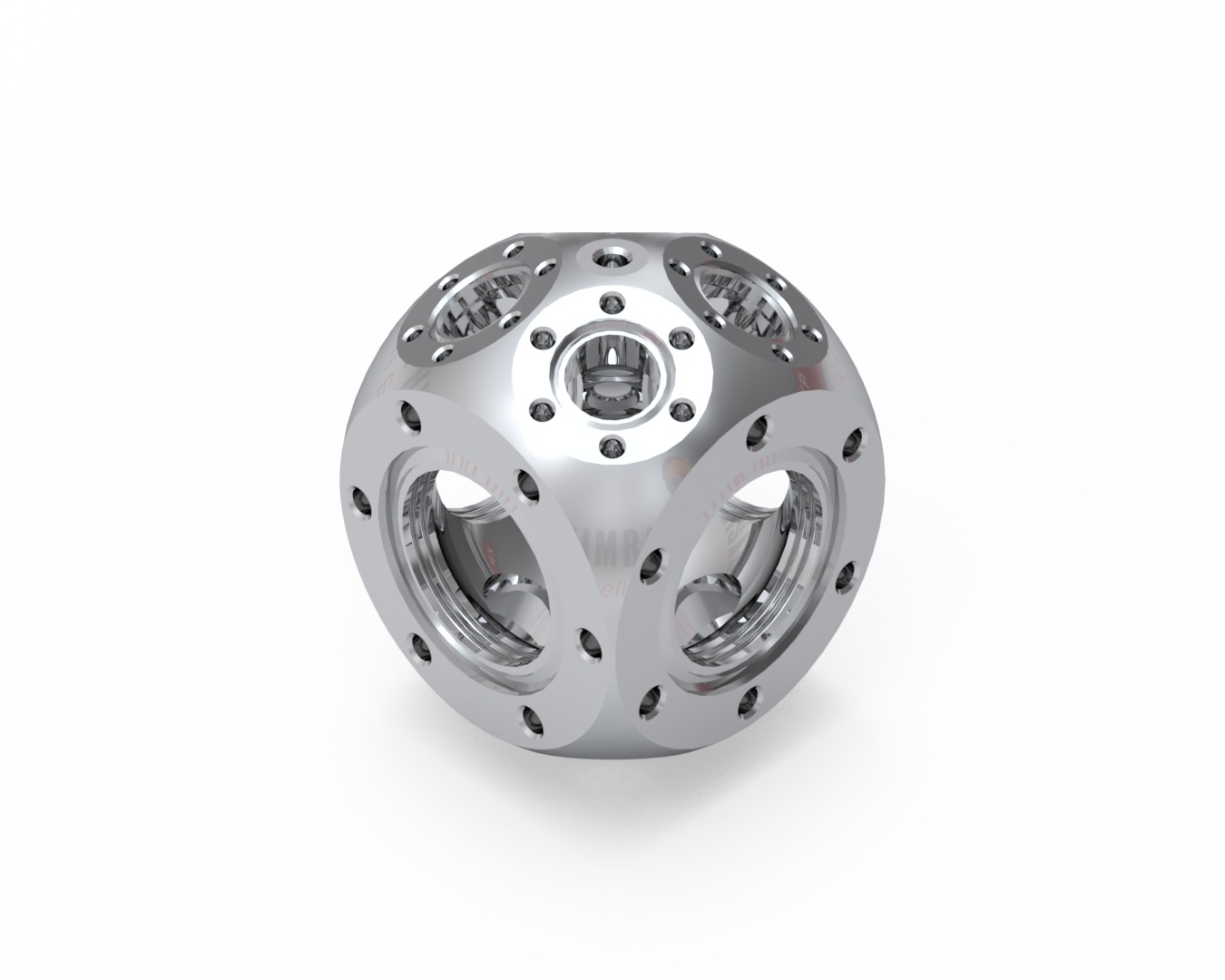 Multi-CF UHV vacuum chamber, Kimball Physics